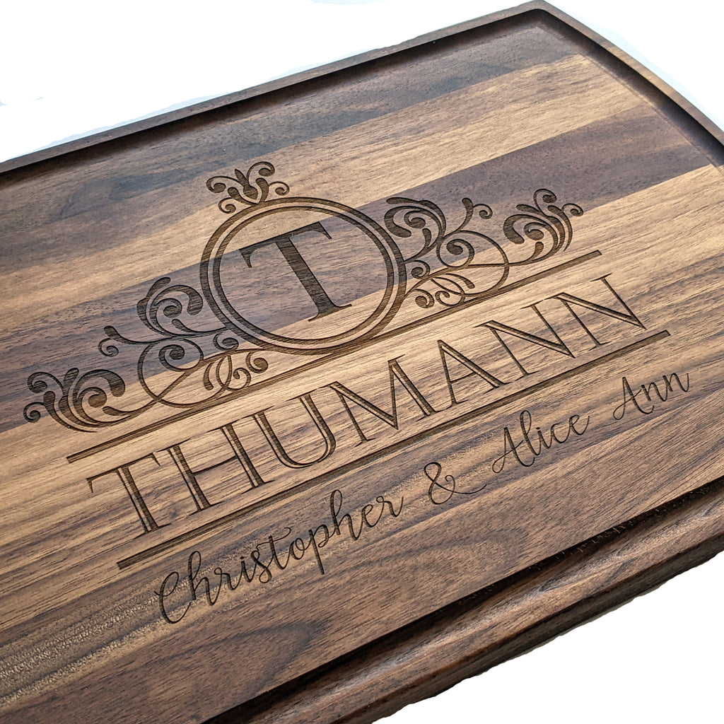 Engraved Personalized Cutting Board.