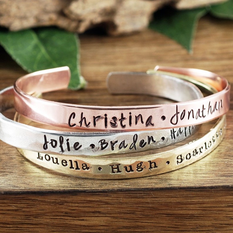 Personalized Name Cuff Bracelet Lovable Keepsake Gifts