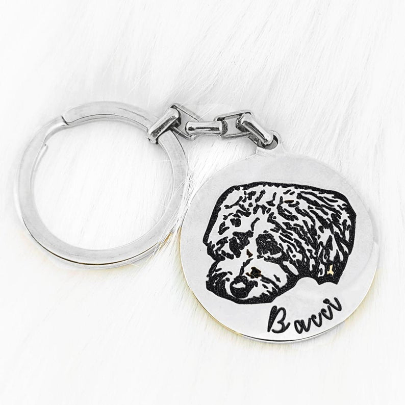 Photo Keychain for Pet Lovers.