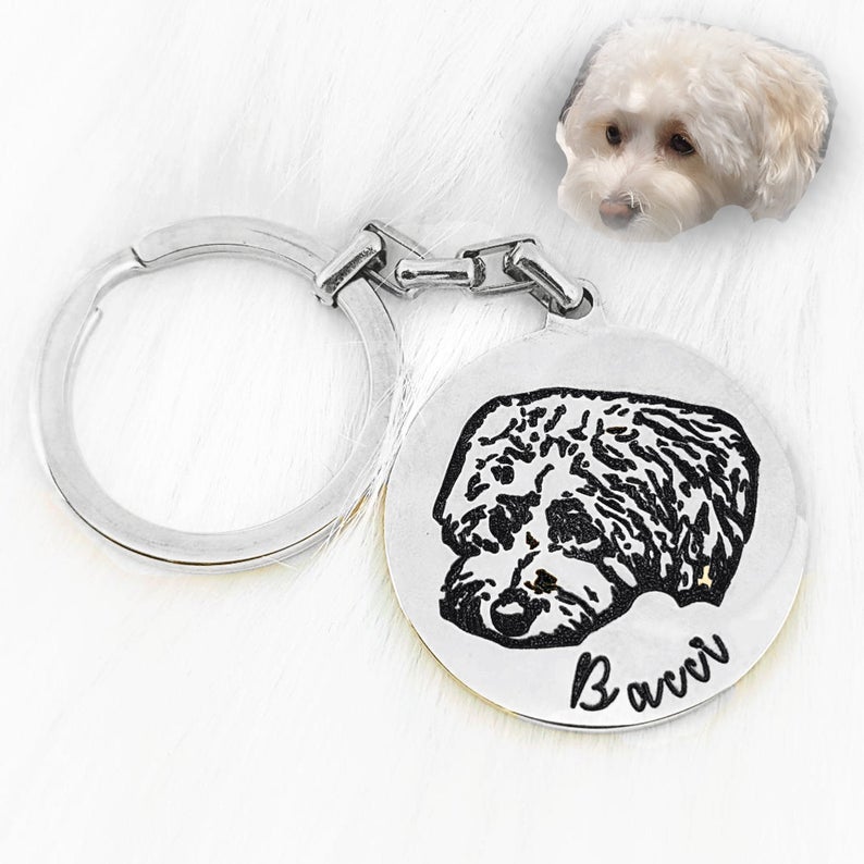 Photo Keychain for Pet Lovers.