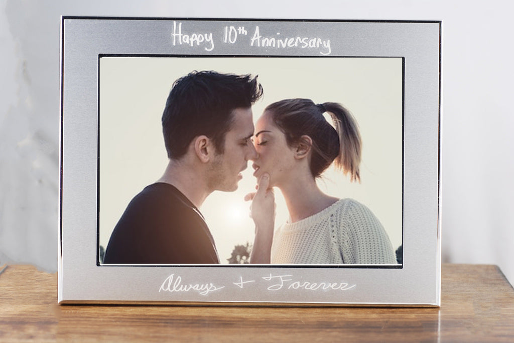 Personalized Anniversary Gift Photo Frame.