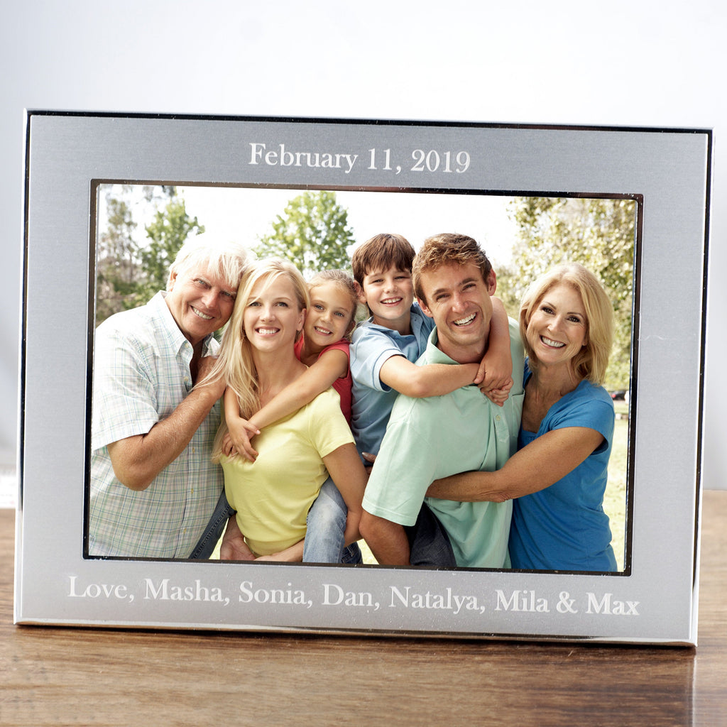 Personalized Family Picture Frame.