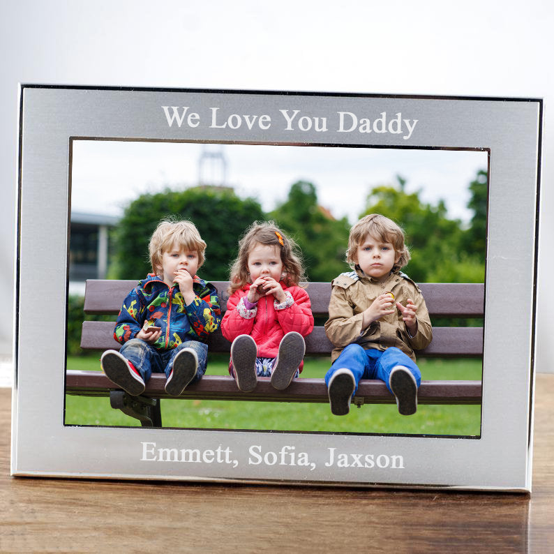 Personalized Photo Frame For Father's Day.