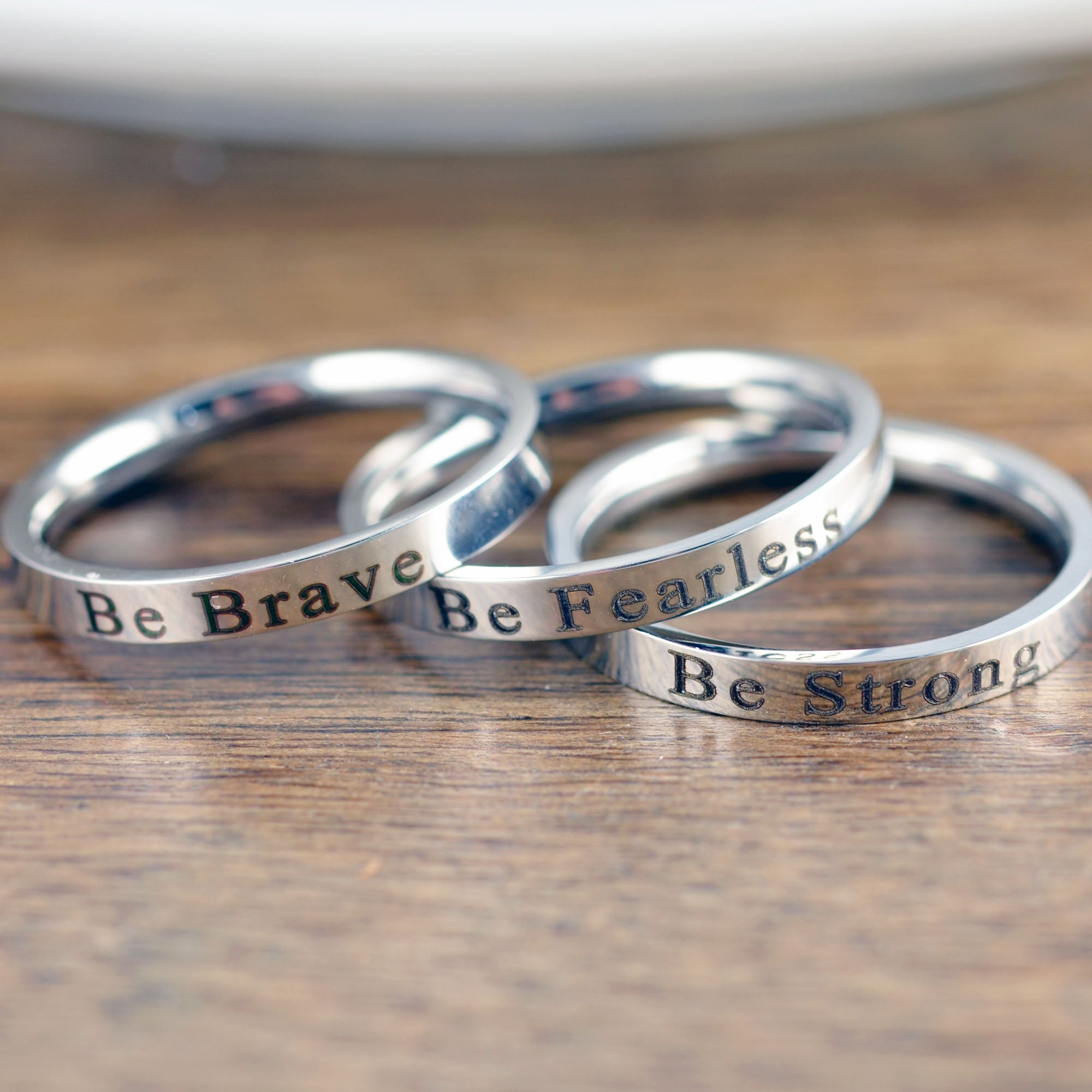 Stacking Rings Personalized Personalized Stacking Rings | Lovable Keepsake Gifts